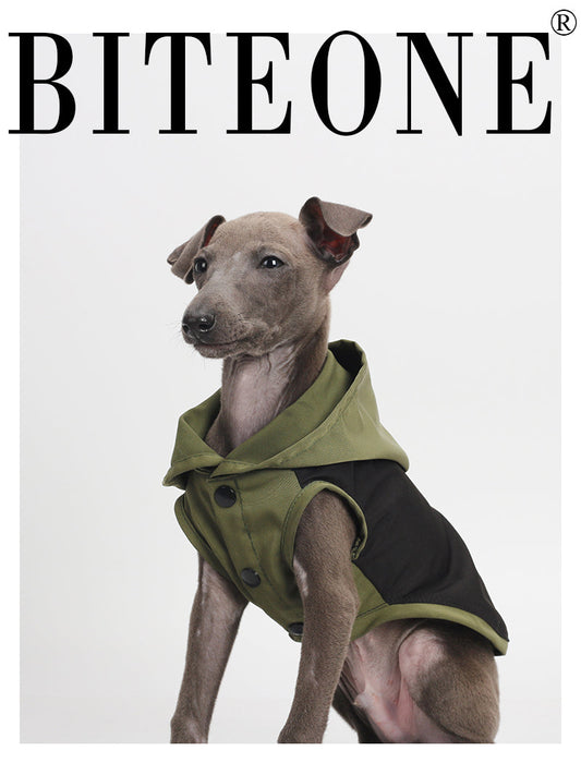 Biteone【Trail runner】Puppy outdoor hardshell Waterproof, UV proof and Stain proof jacket