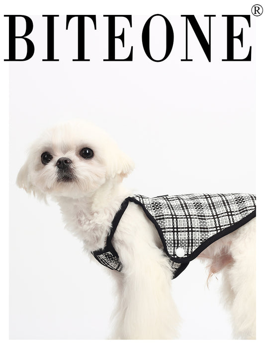 Biteone 【Vichy】 Cat and Dog home small sling (spring/summer new)